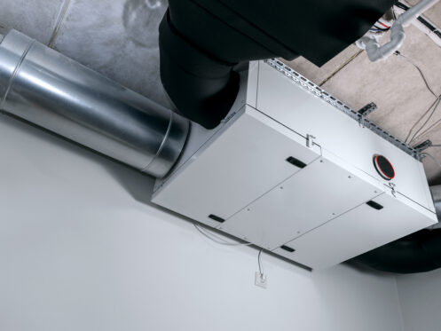 Modern heat recovery ventilation system