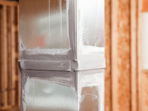 A sealed air duct in Billings, MT